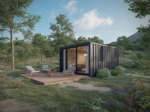 Aménagement paysager autour d’une maison container : intégrer son projet dans l’environnement et valoriser le terrain