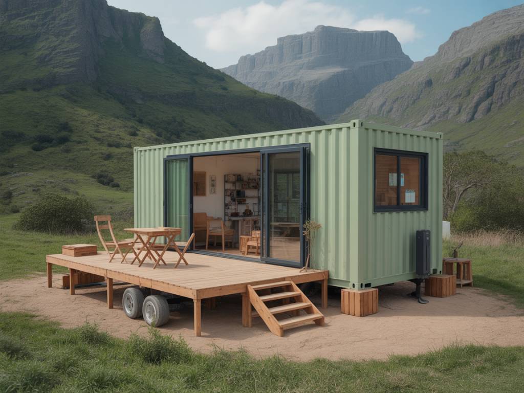 Réemploi, low tech, circuits courts : rendre sa maison container vraiment durable dès la phase de conception