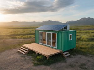 Autonomie énergétique d’une maison container : solaire, éolien, stockage et sobriété pour réduire sa facture